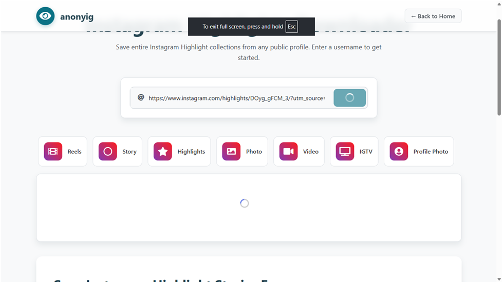 Paste the copied link