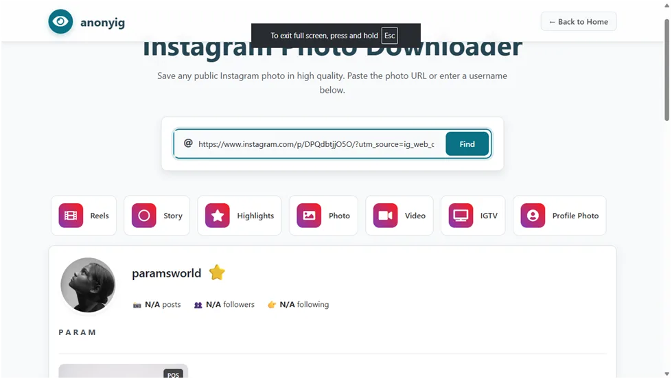 Paste the link